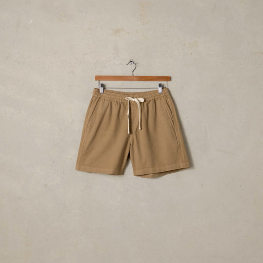 Twill Shorts - Tan