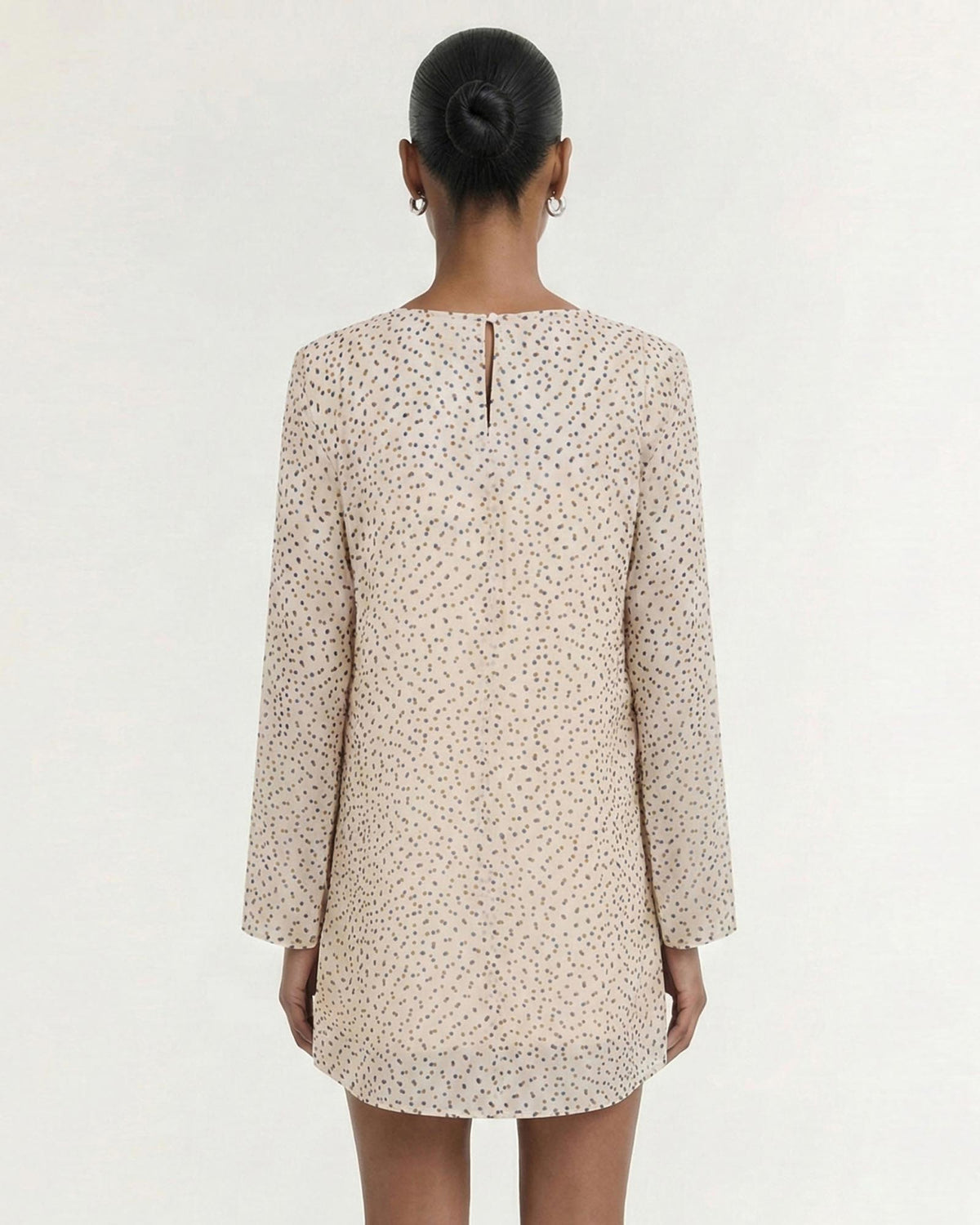 Staple the Label Eva Mini Dress in Abstract Spot