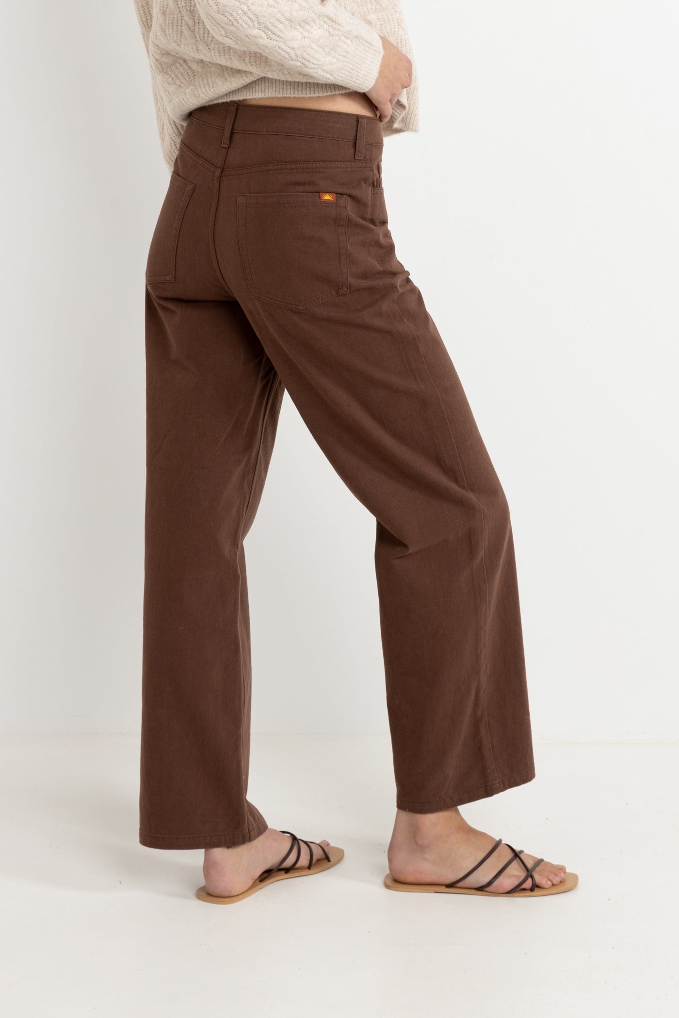 Beyond Relaxed Leg Pant - Chocolate