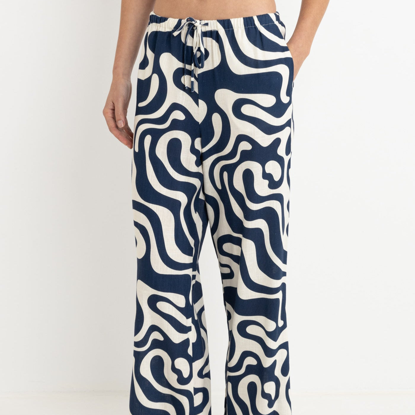 Waverly Drawstring Pant - Ink