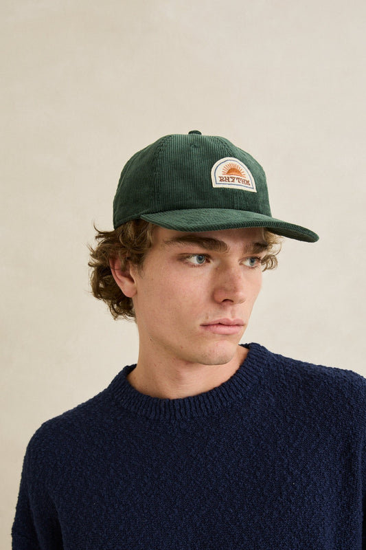 Awake Cord Cap - Green 2