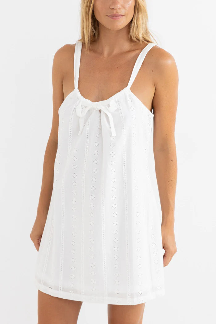 Niko Slip Dress - White