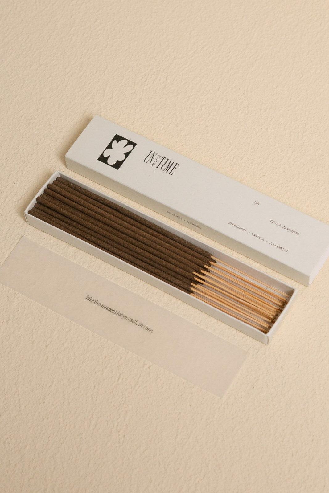 7AM Gentle Awakening Incense open box of sticks