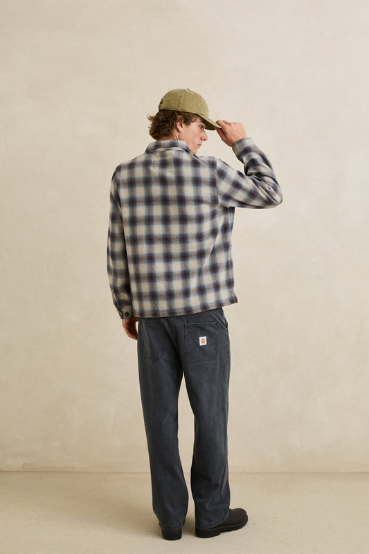 Polar Bond LS Flannel - Smoke