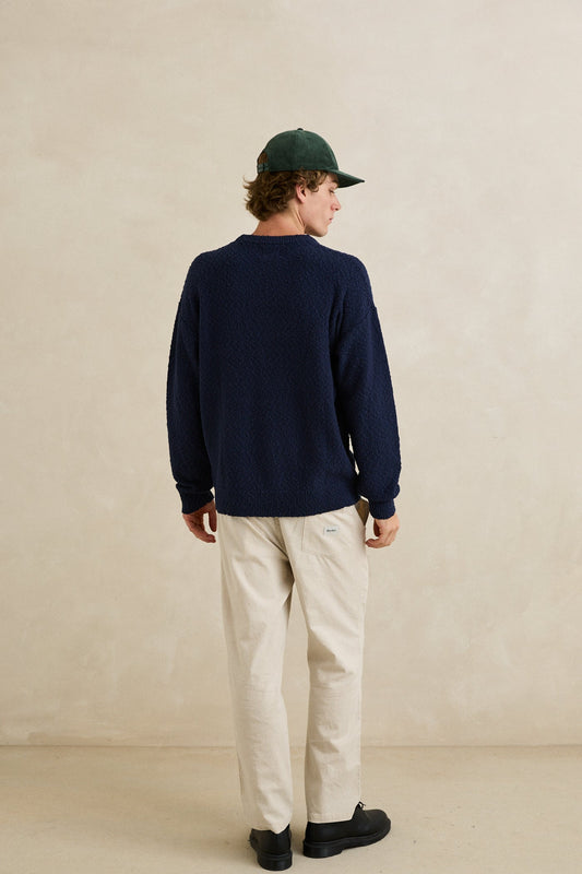 Worn Path Knit - Navy