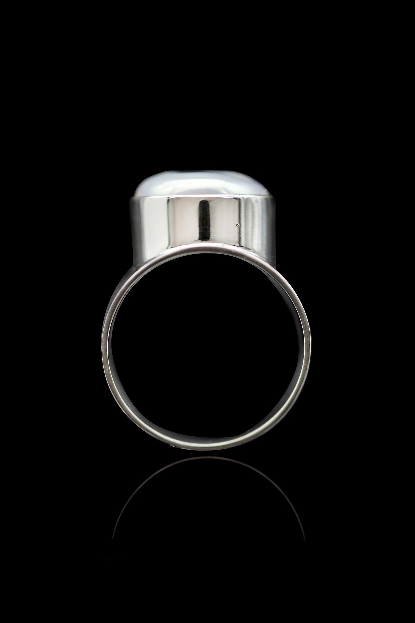 Effie Pearl Ring - Silver