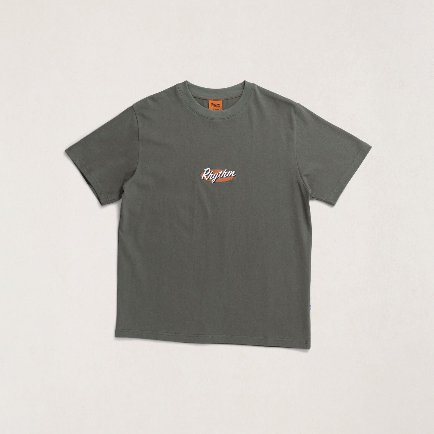 Hallmark Heavy Embroidered T-Shirt - Silver Pine - Rhythm at Reborn Code