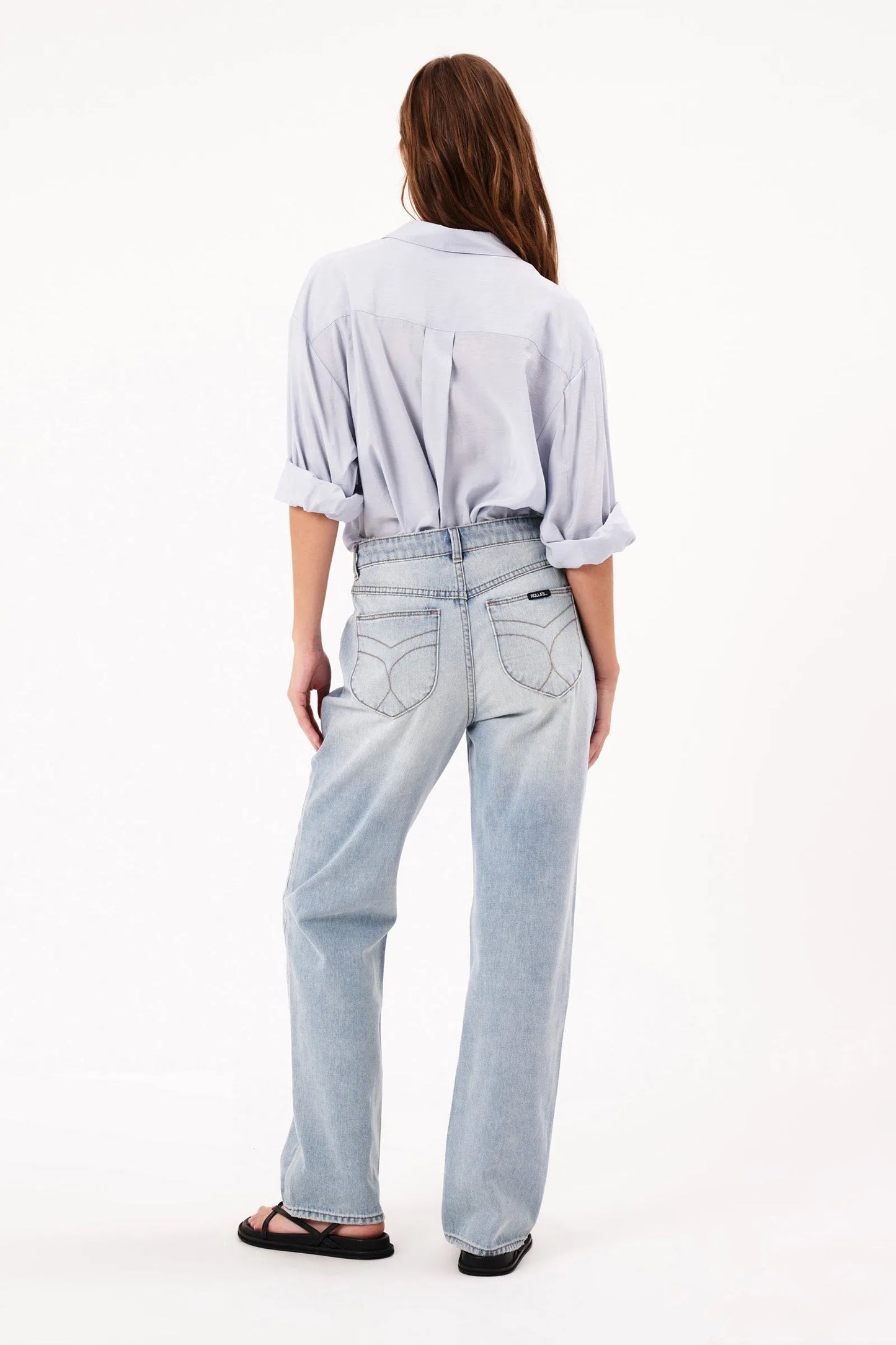 90's Relaxed Jeans - Faded Blue