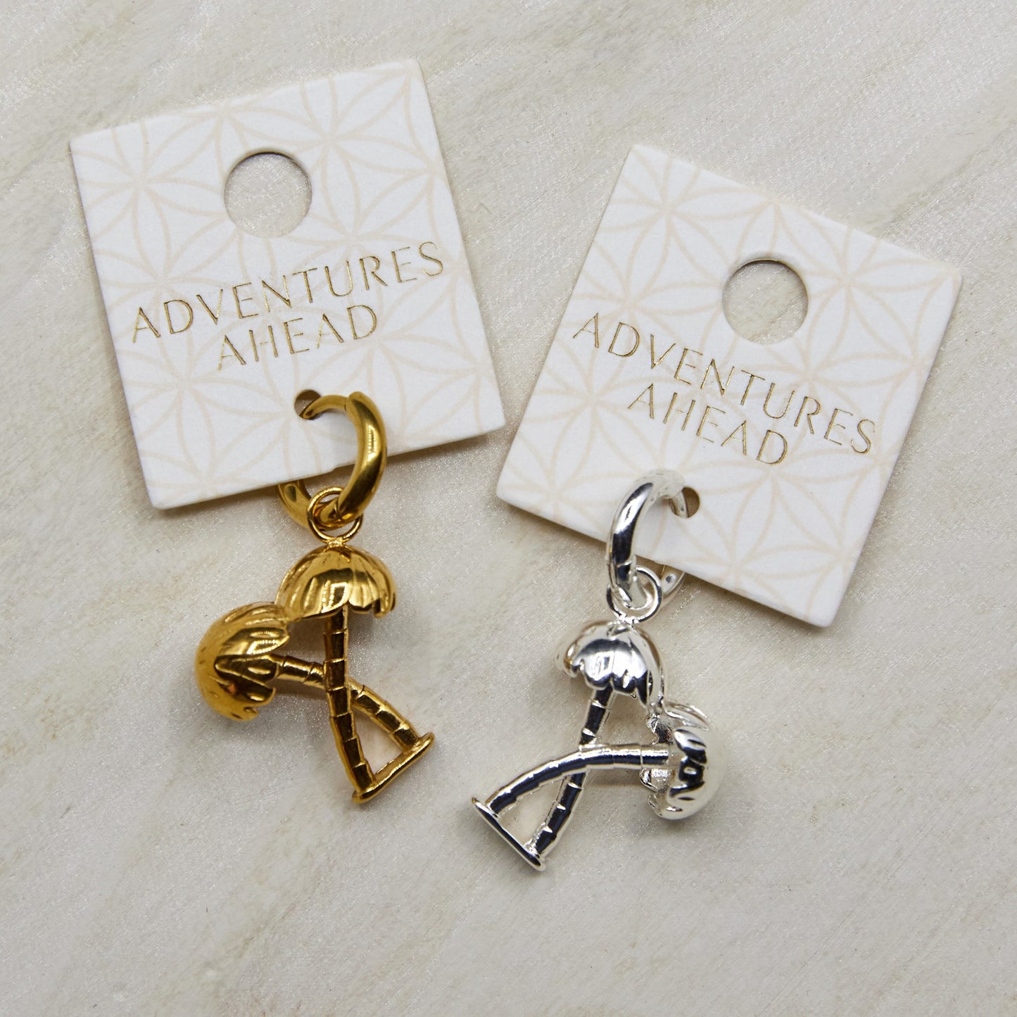 Adventures Ahead Charm - Gold or Silver