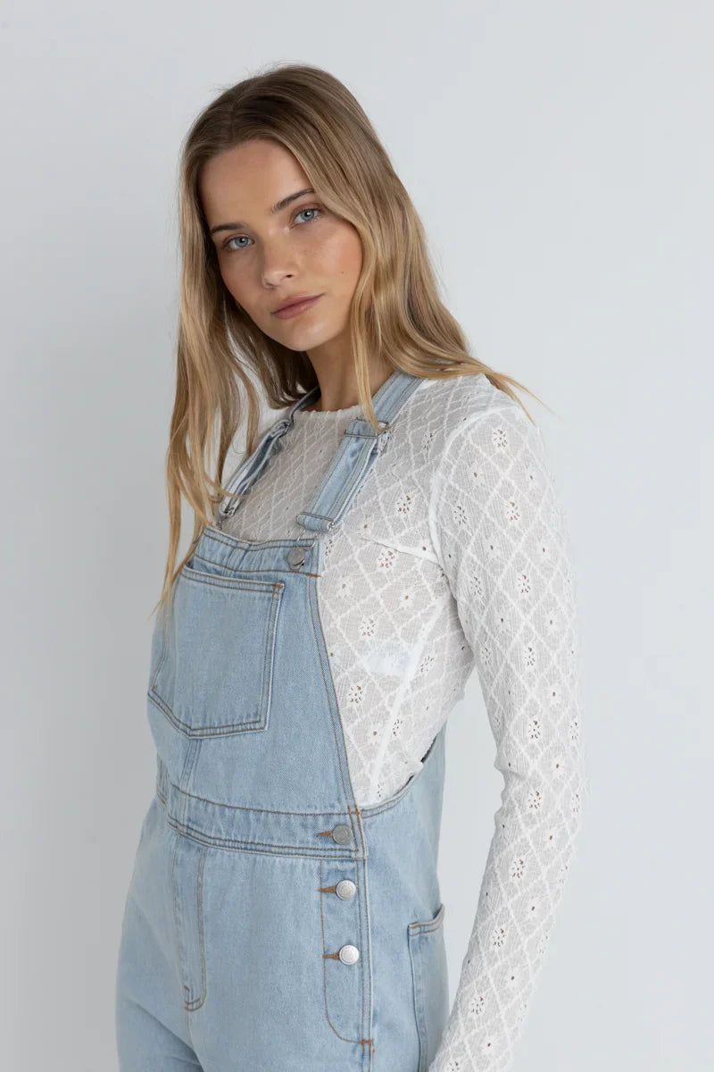 Cargo Overalls - Light Blue