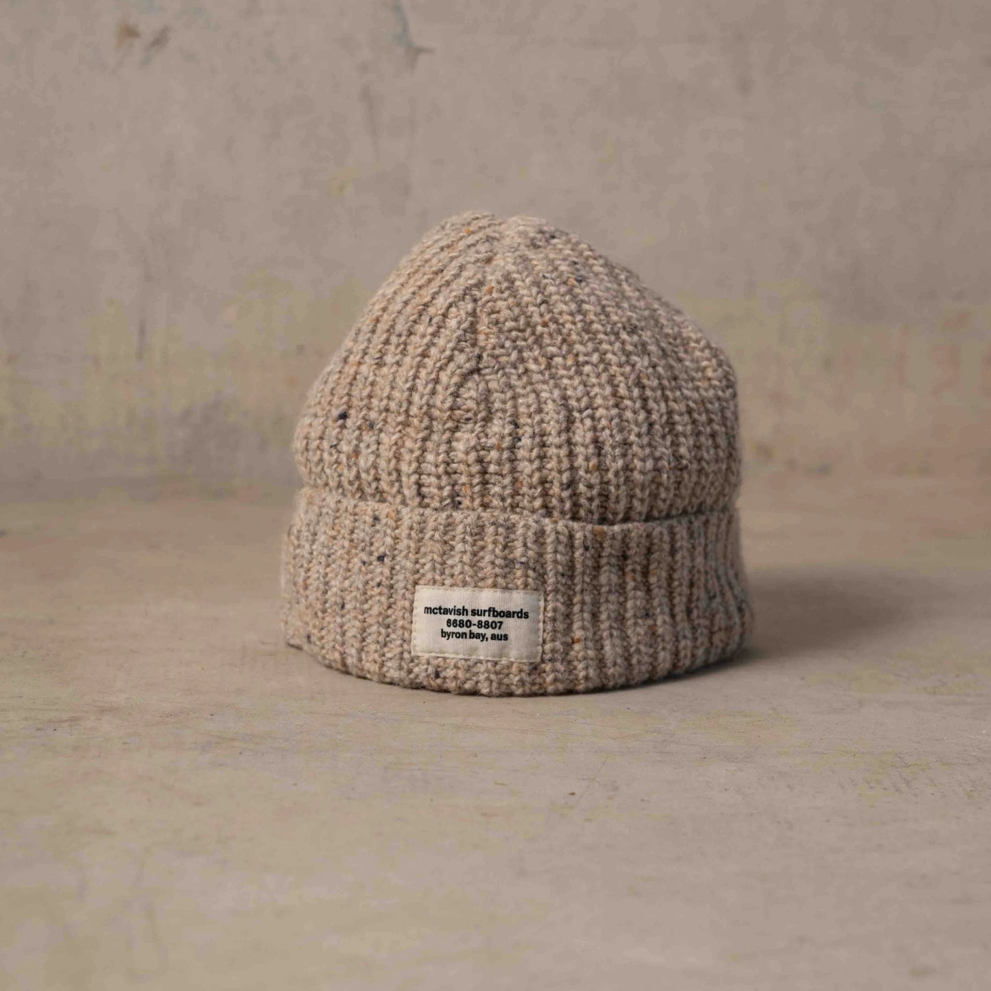 Fisherman Beanie - Light Tan