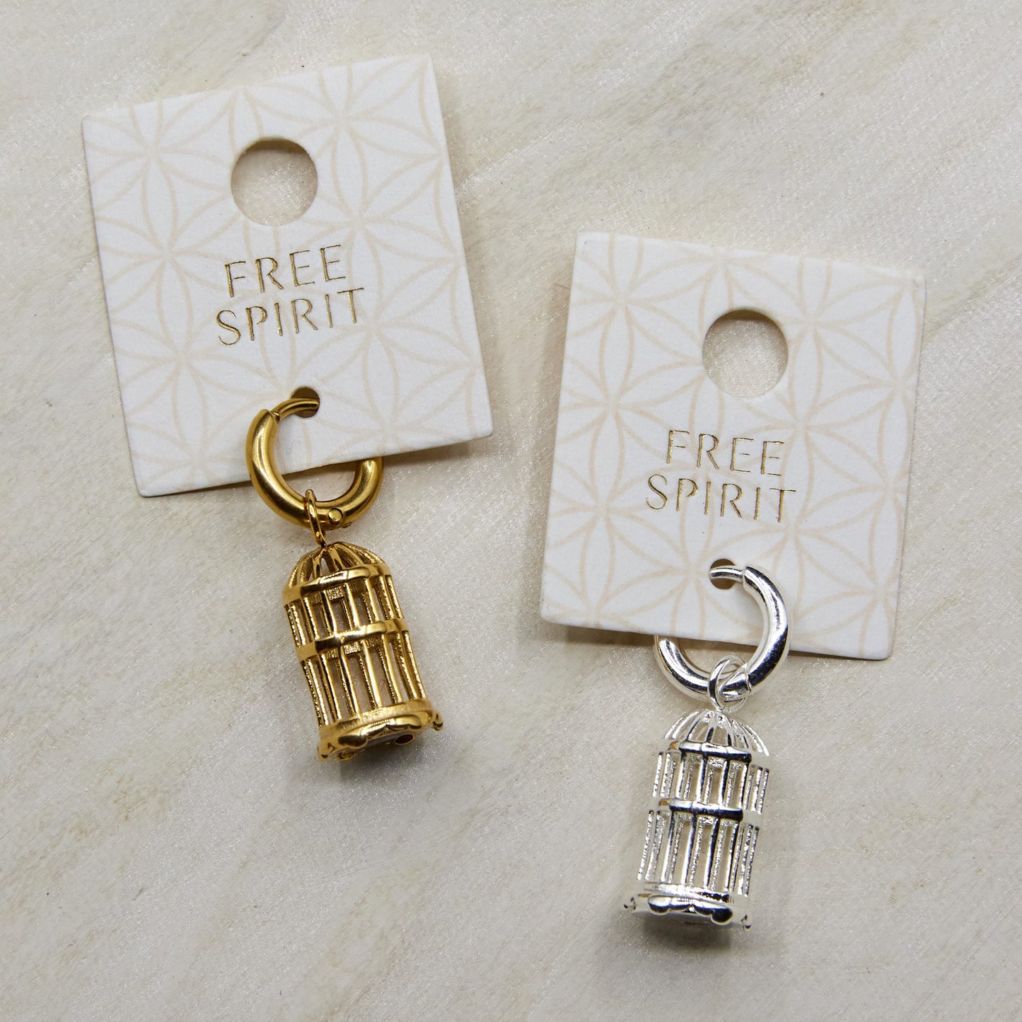 Free Spirit Charm - Gold or Silver