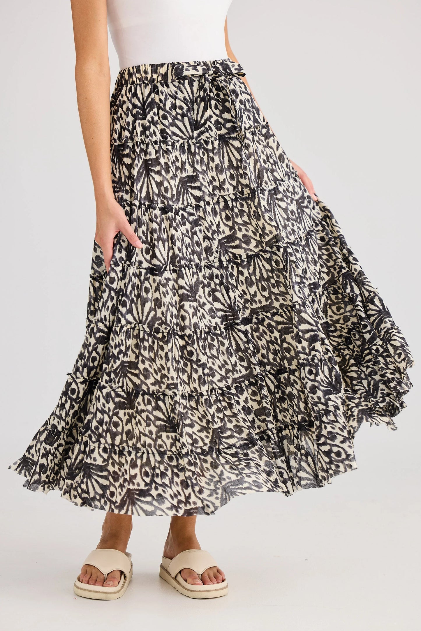 Vacation Skirt - Spring Fan