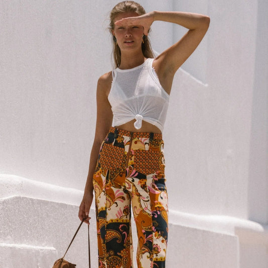 Yasmin Pants - Cocoa