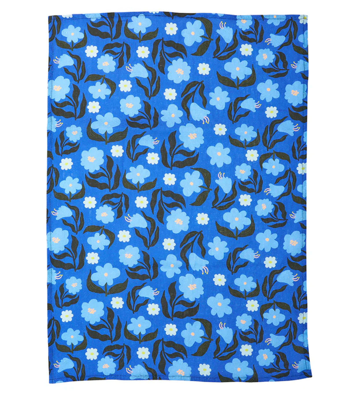 Linen T-Towel - Nocturnal Blooms