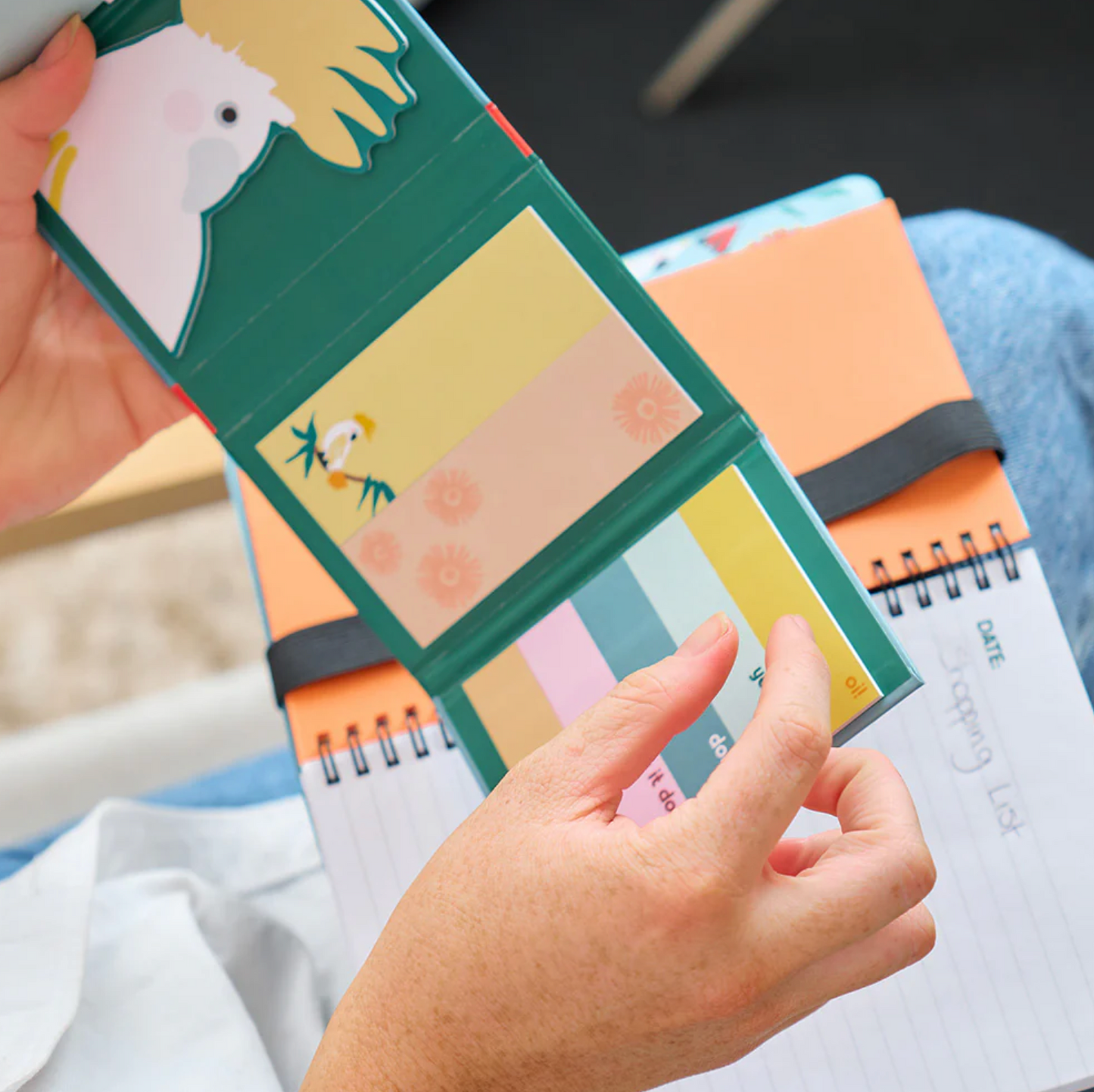 Sticky Note Set - Cockatoo