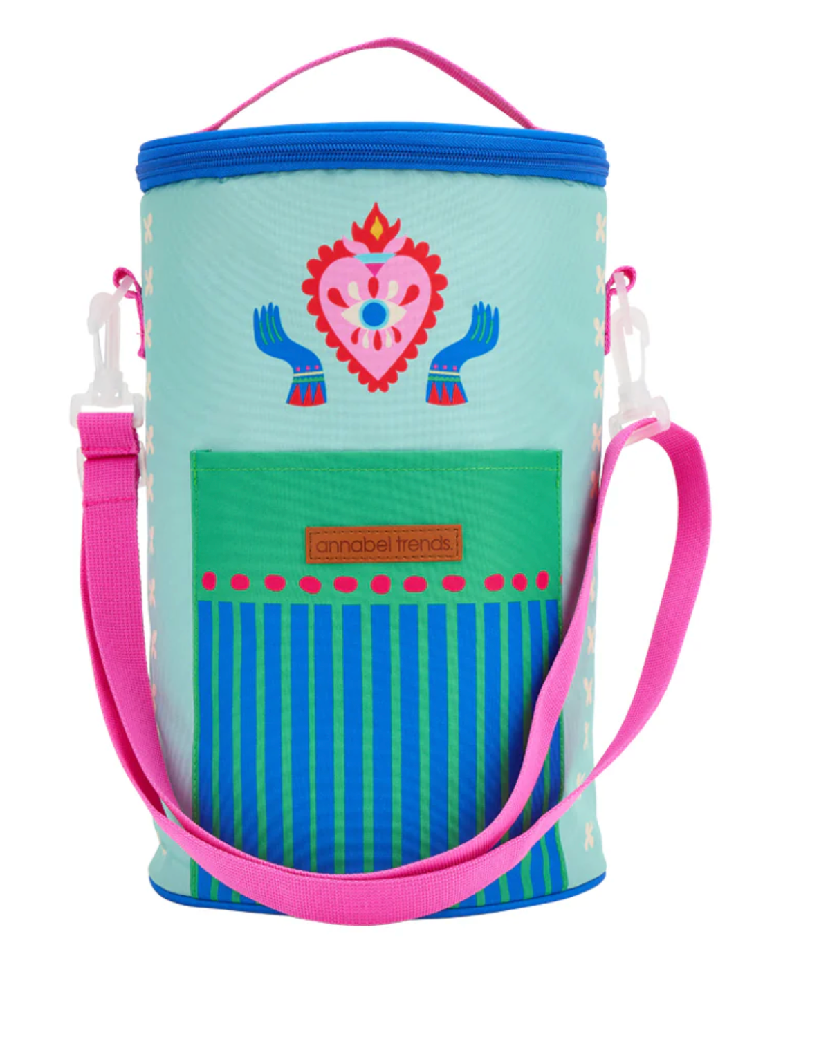 Picnic Cooler Bag Barrel (Tall) - Fiesta