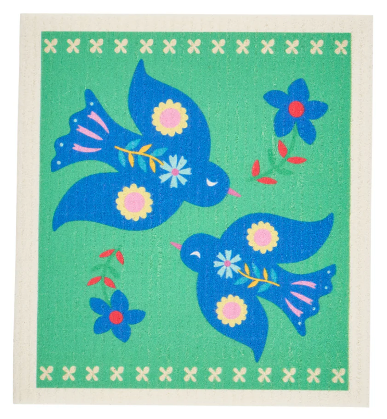 Swedish Style Dish Clothes - Fiesta Bird and Fiesta Palm