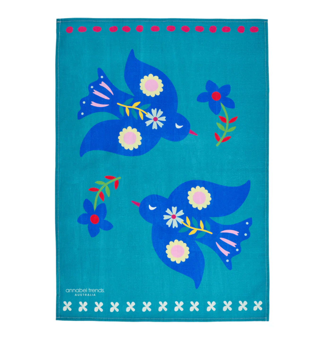T-Towel - Printed Fiesta Bird