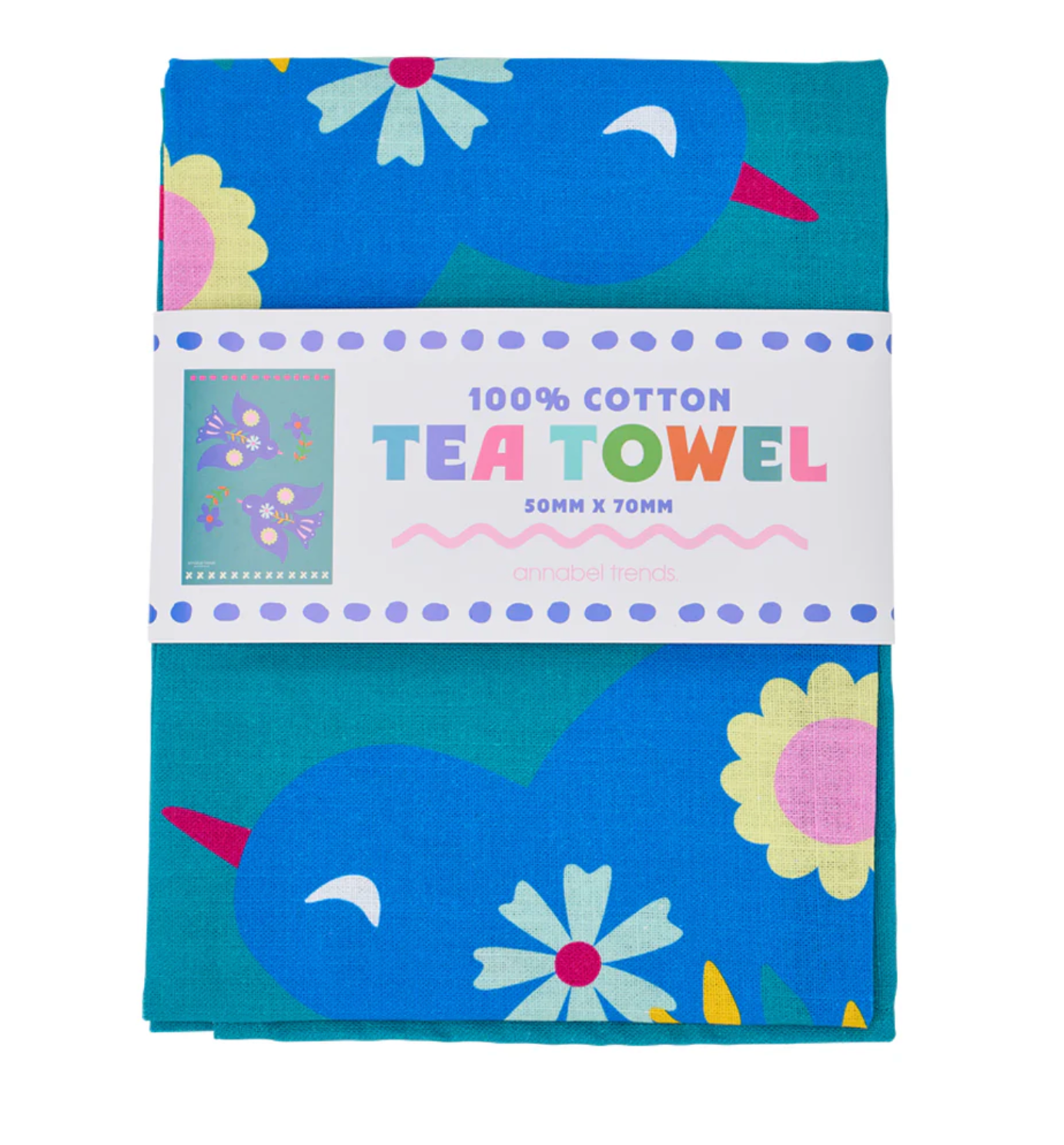 T-Towel - Printed Fiesta Bird