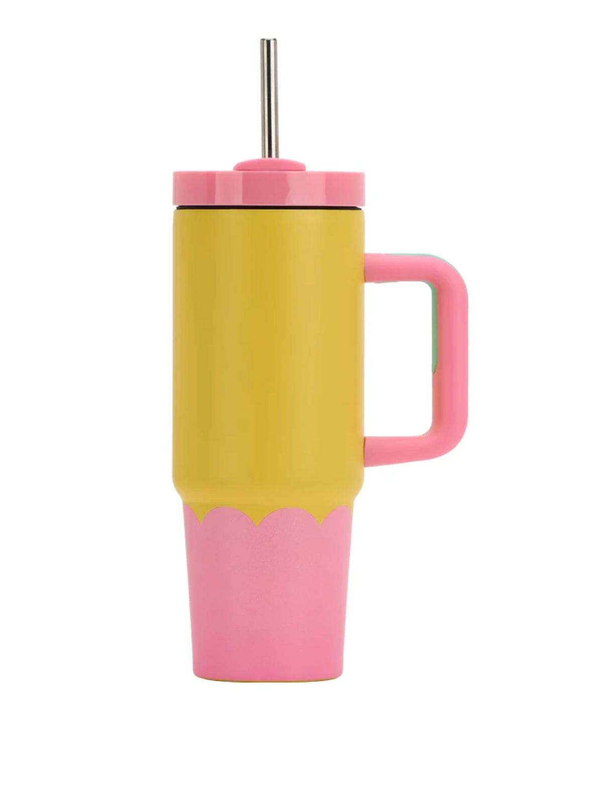 Super Sip Stainless Wave - Yellow Candy