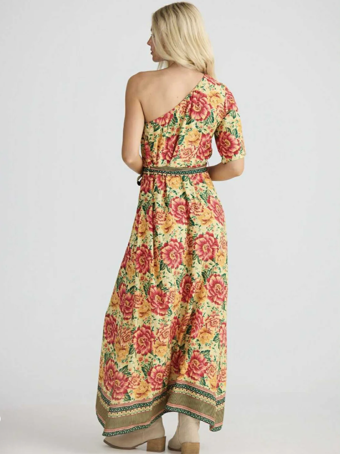 Cantina Asym Dress - Fiesta