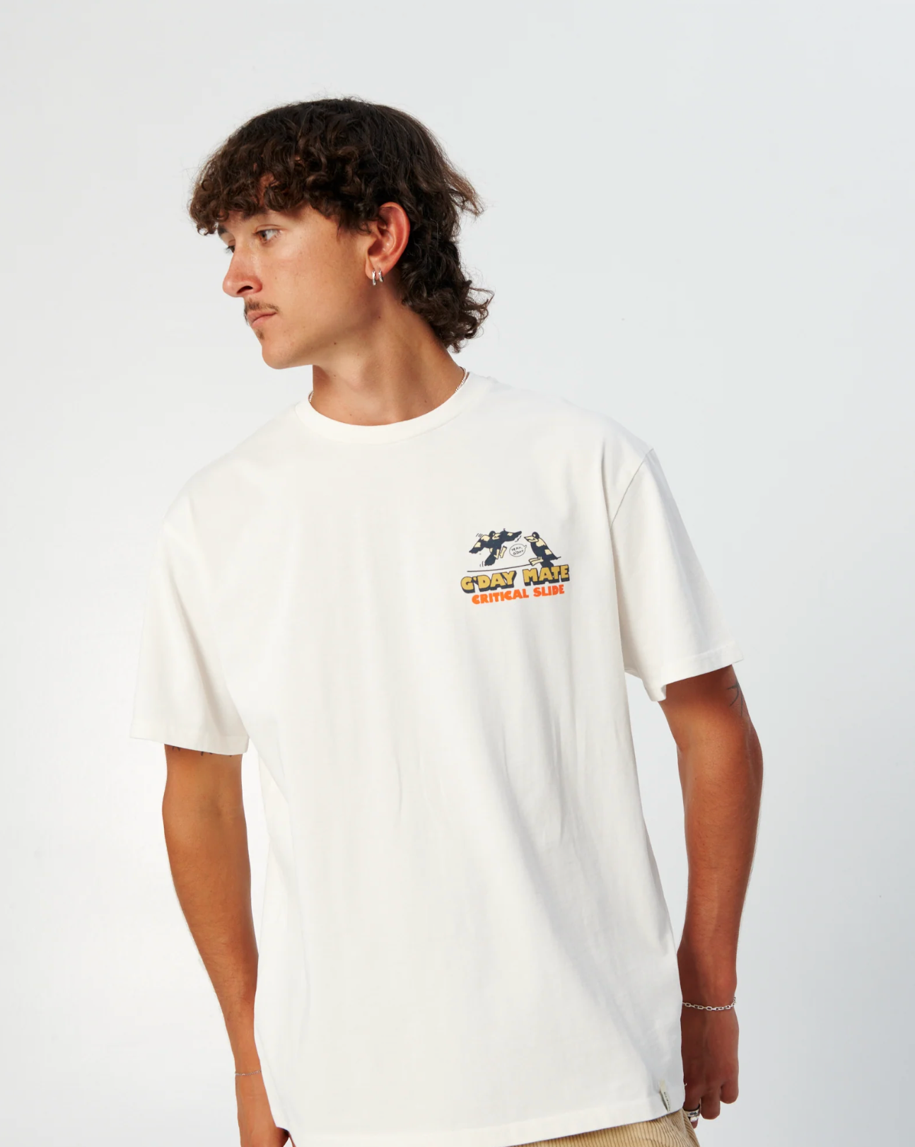 G'Day Mate Tee - Vintage White