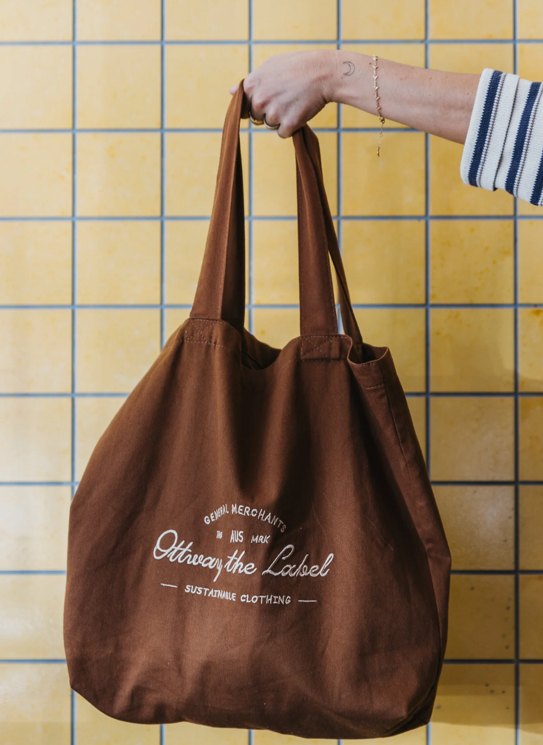Everyday Tote Bag - Brown