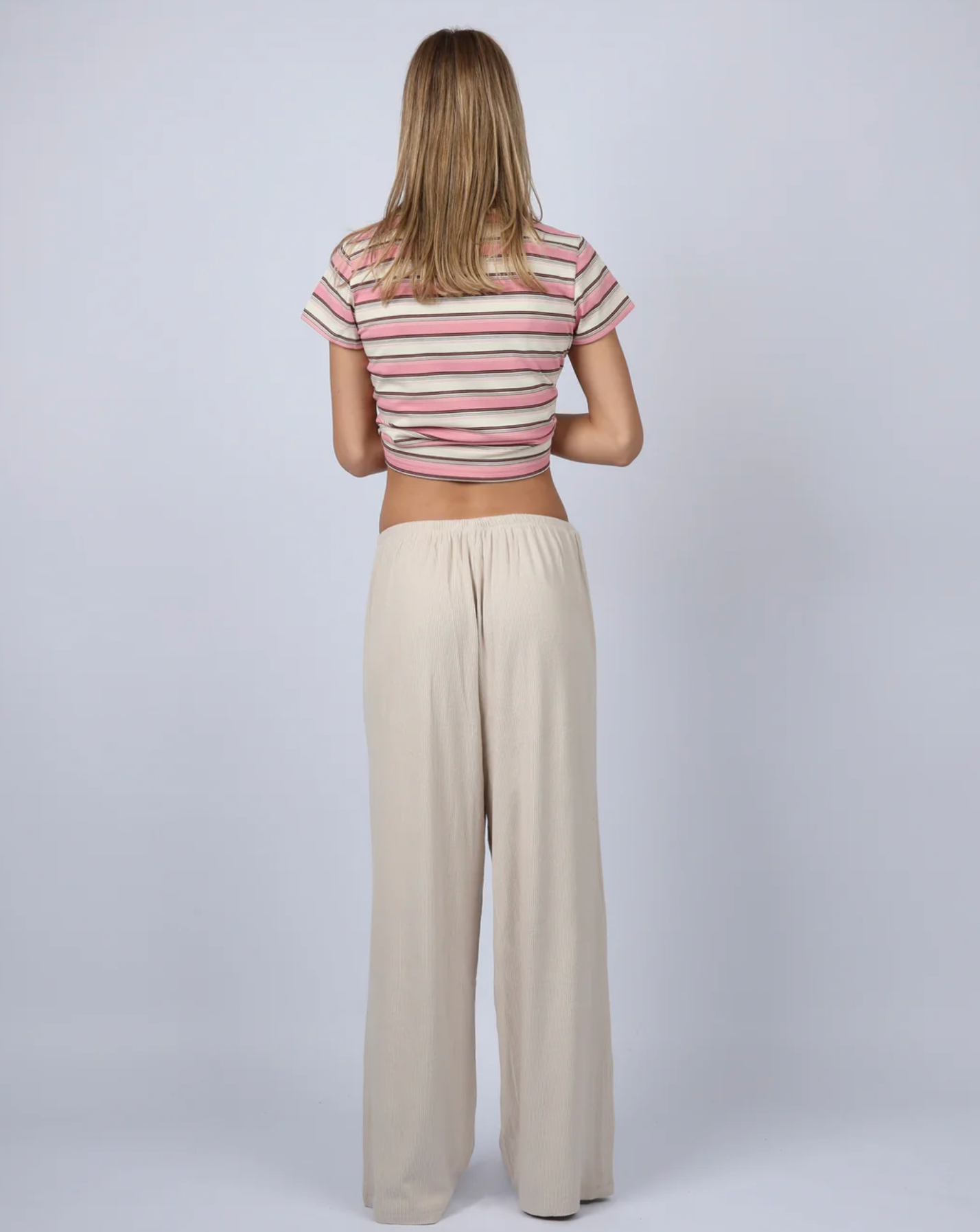Horizon Rib Pants - Natural