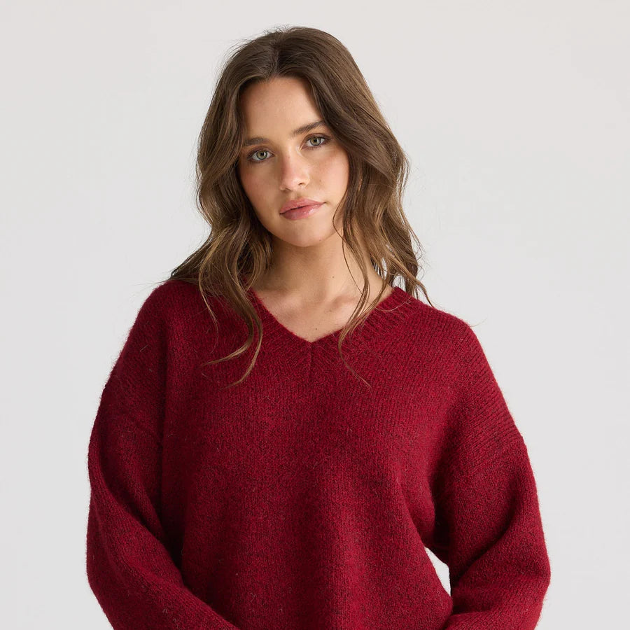 Journey Knit - Raspberry
