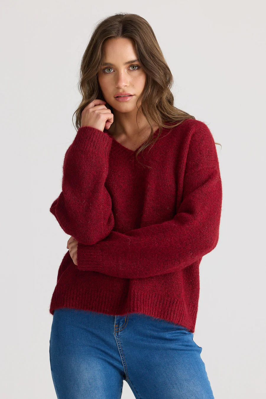 Journey Knit - Raspberry