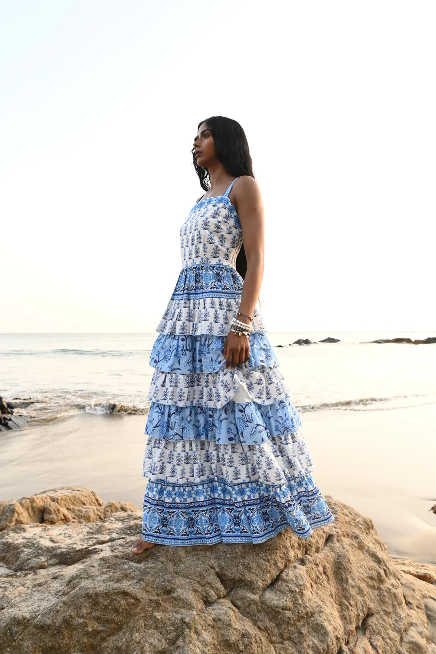 Paloma Dress - Blueberry Fields