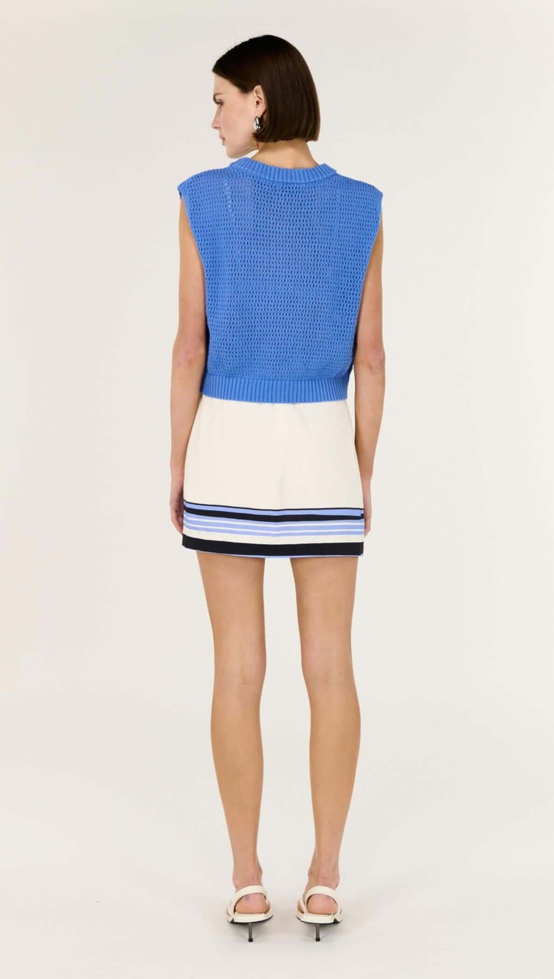 Harlow Knit Tank - Cobalt