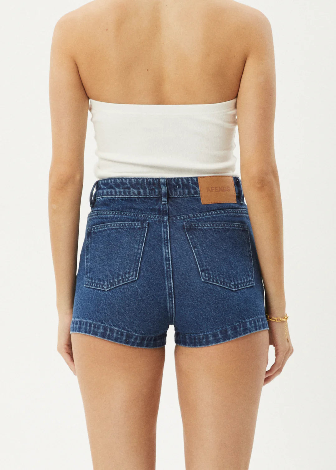 Studio Denim Shorts - Authentic Blue