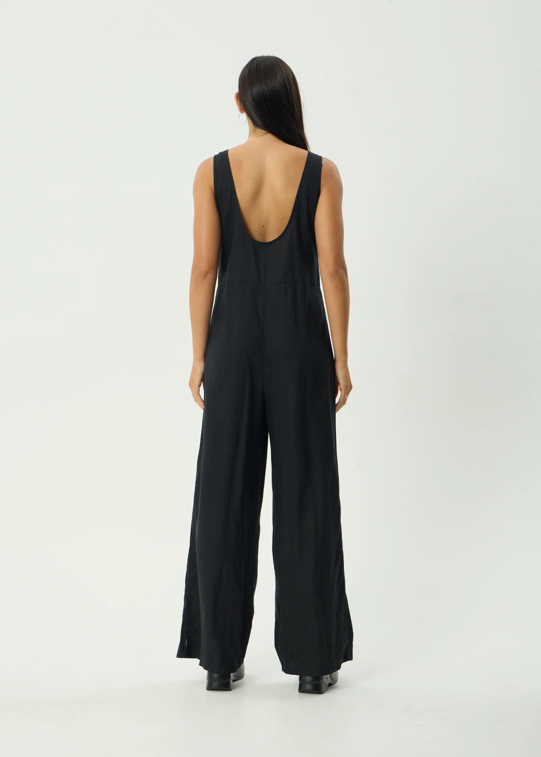 Jesse Hemp Jumpsuit - Black