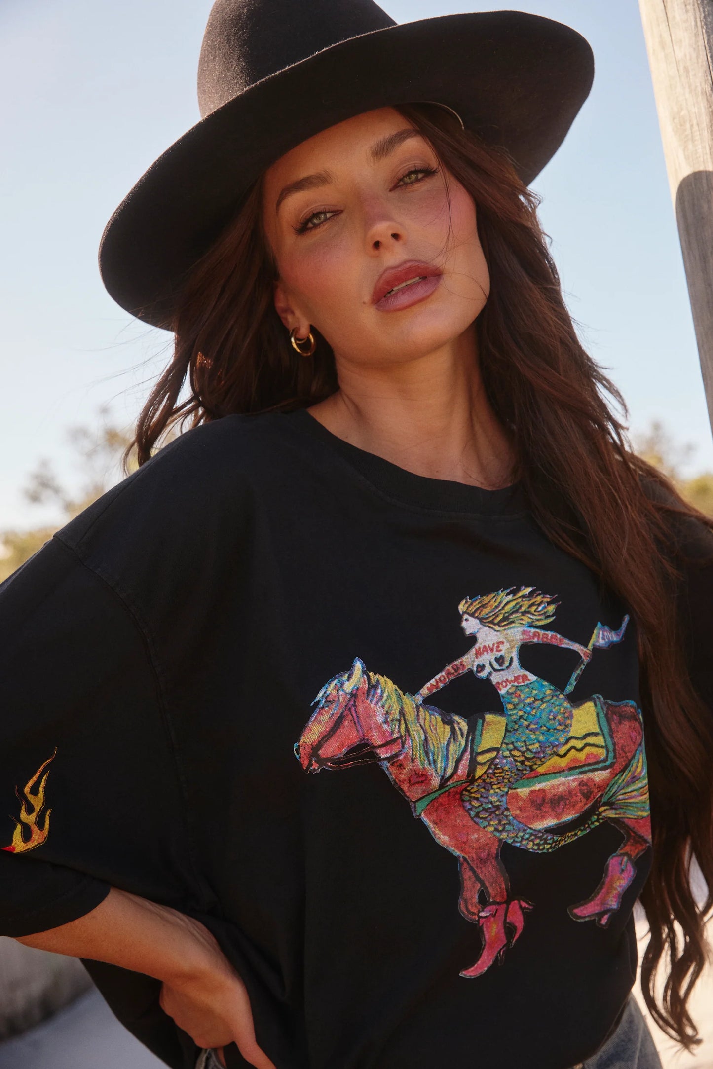 The Words Have Power Tee - Black