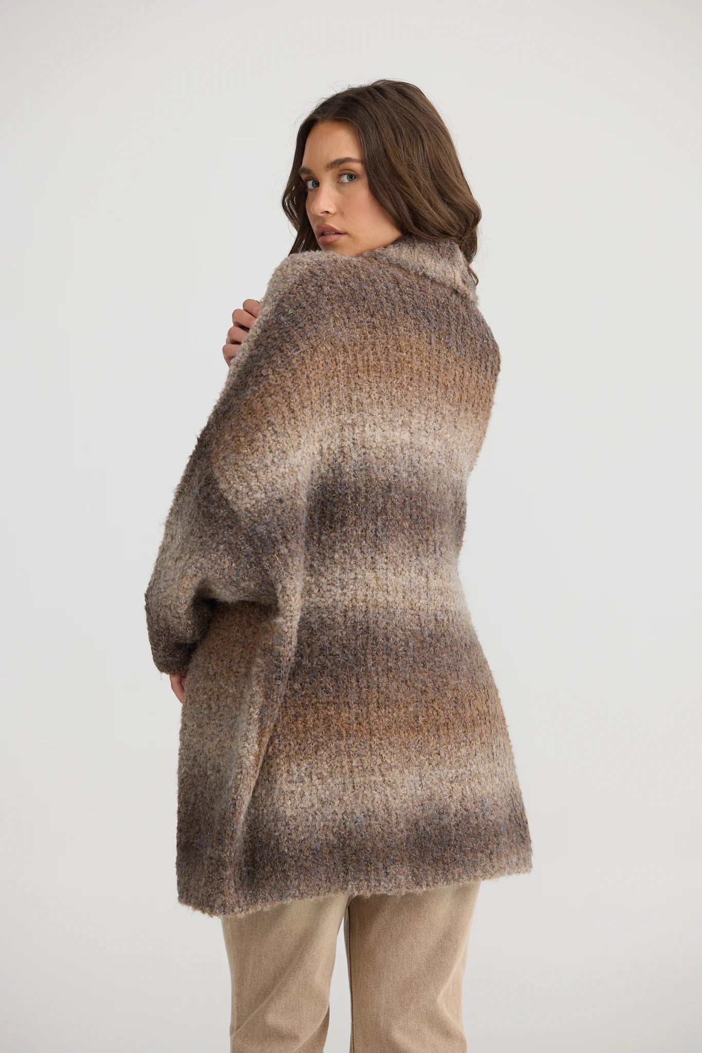 Amara Cardigan - Chocolate