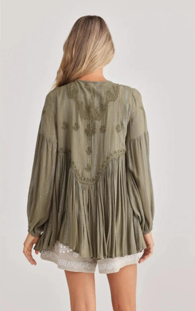 Angel Blouse - Olive Durex