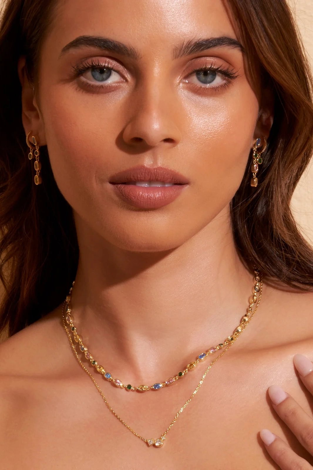 Isadora Gold Necklace - Multi