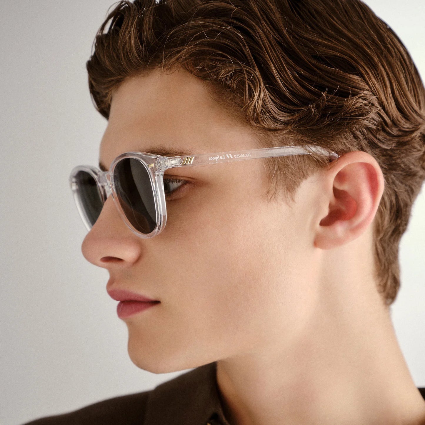 Bandwagon Sunglasses - Crystal Clear