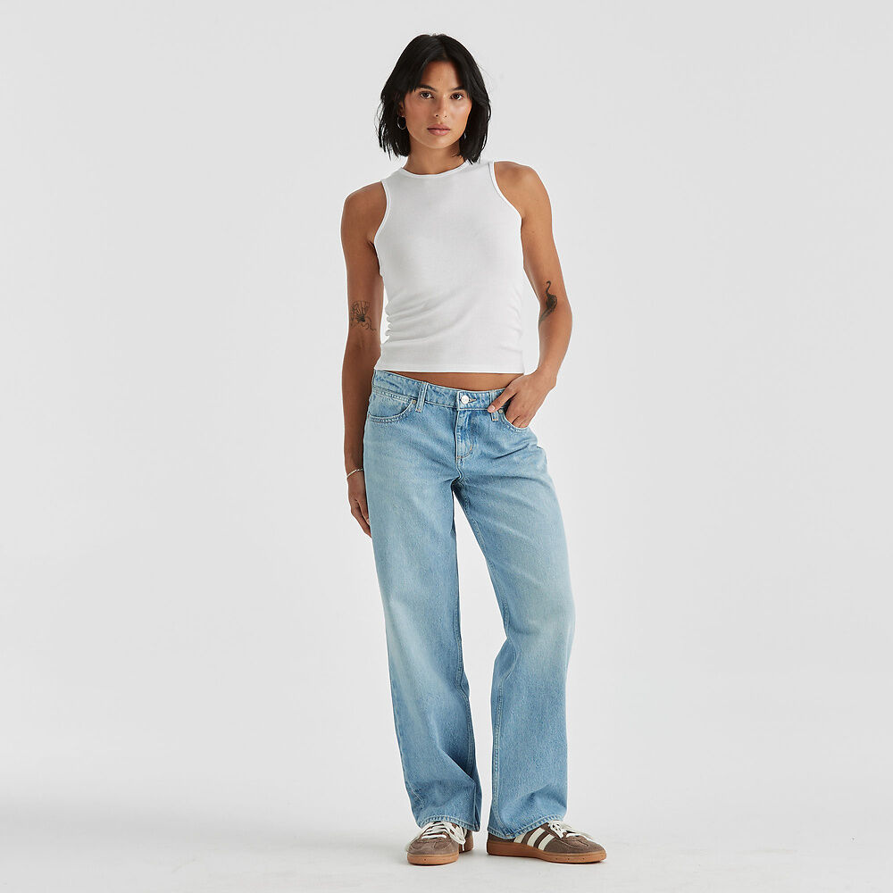 Low Bella Baggy Jeans - Mantra Blue