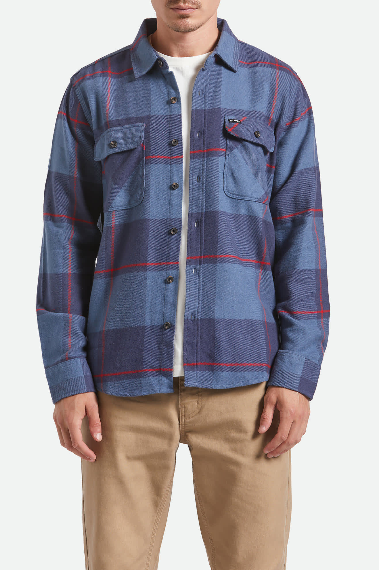 Bowery Flannel - Bering Sea / Mood Indigo / Adrenal