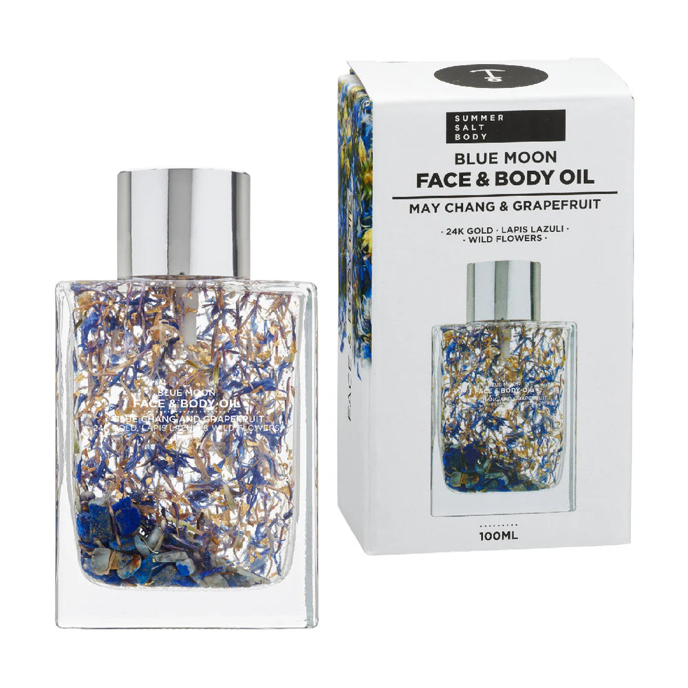 Face And Body Oil - Blue Moon