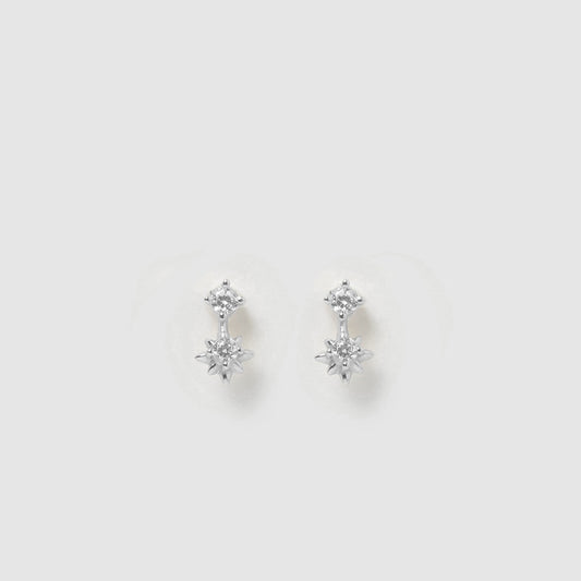 Bonnie Silver Stud Earrings