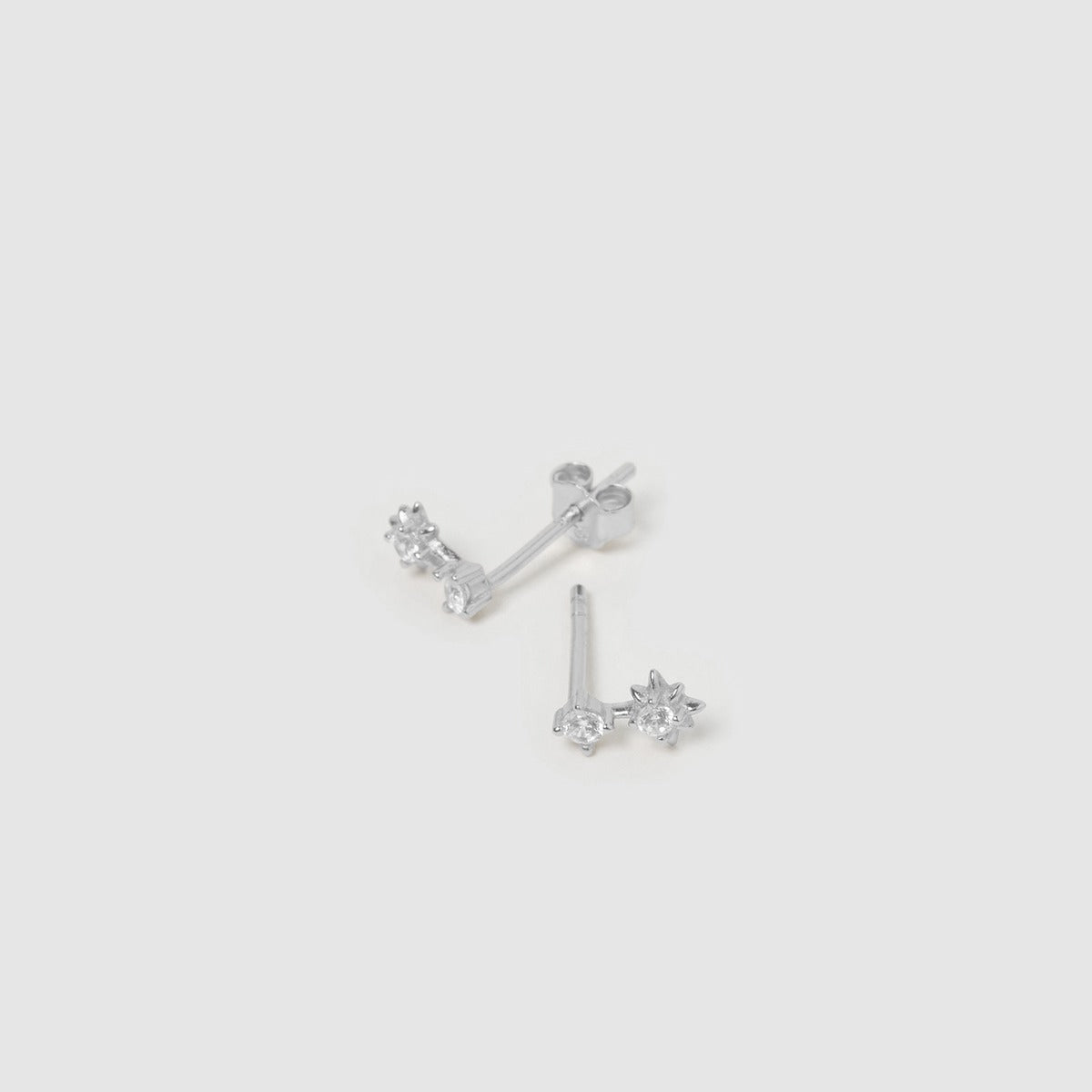 Bonnie Silver Stud Earrings