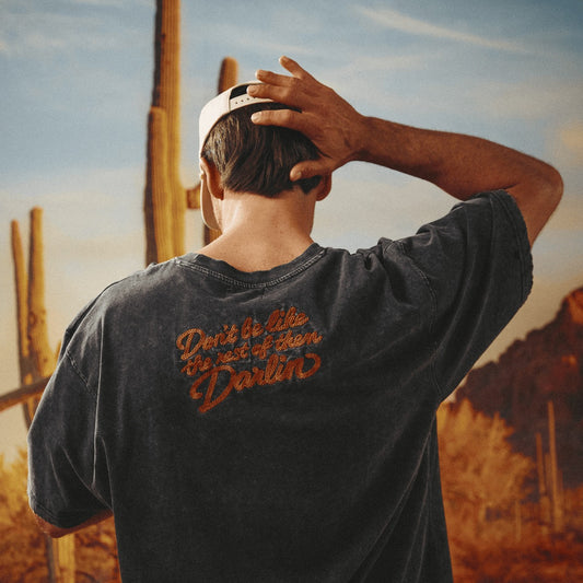 The Very Oversized Buck Yeah Tee - Charcoal