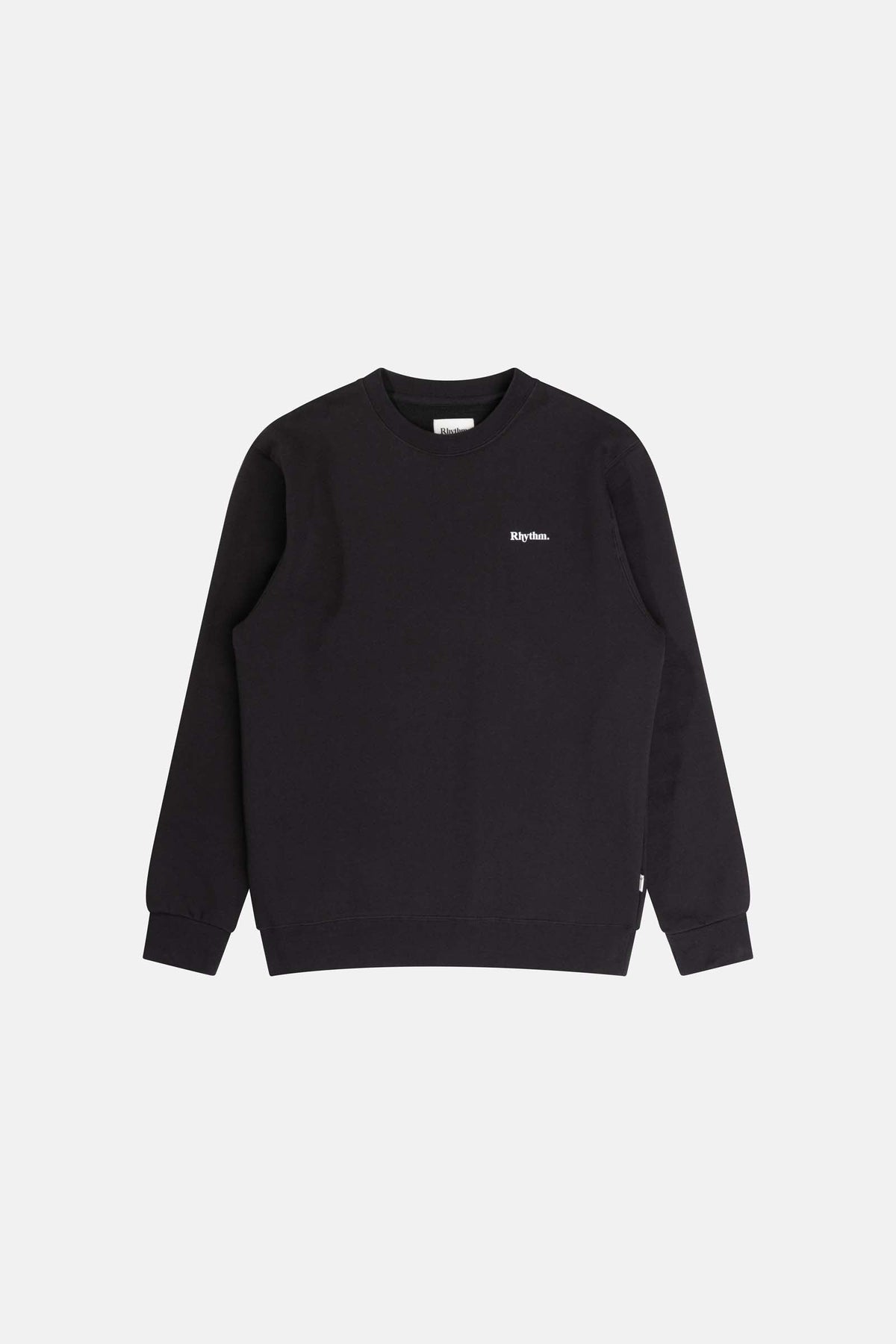 Brand Fleece Crew - Black
