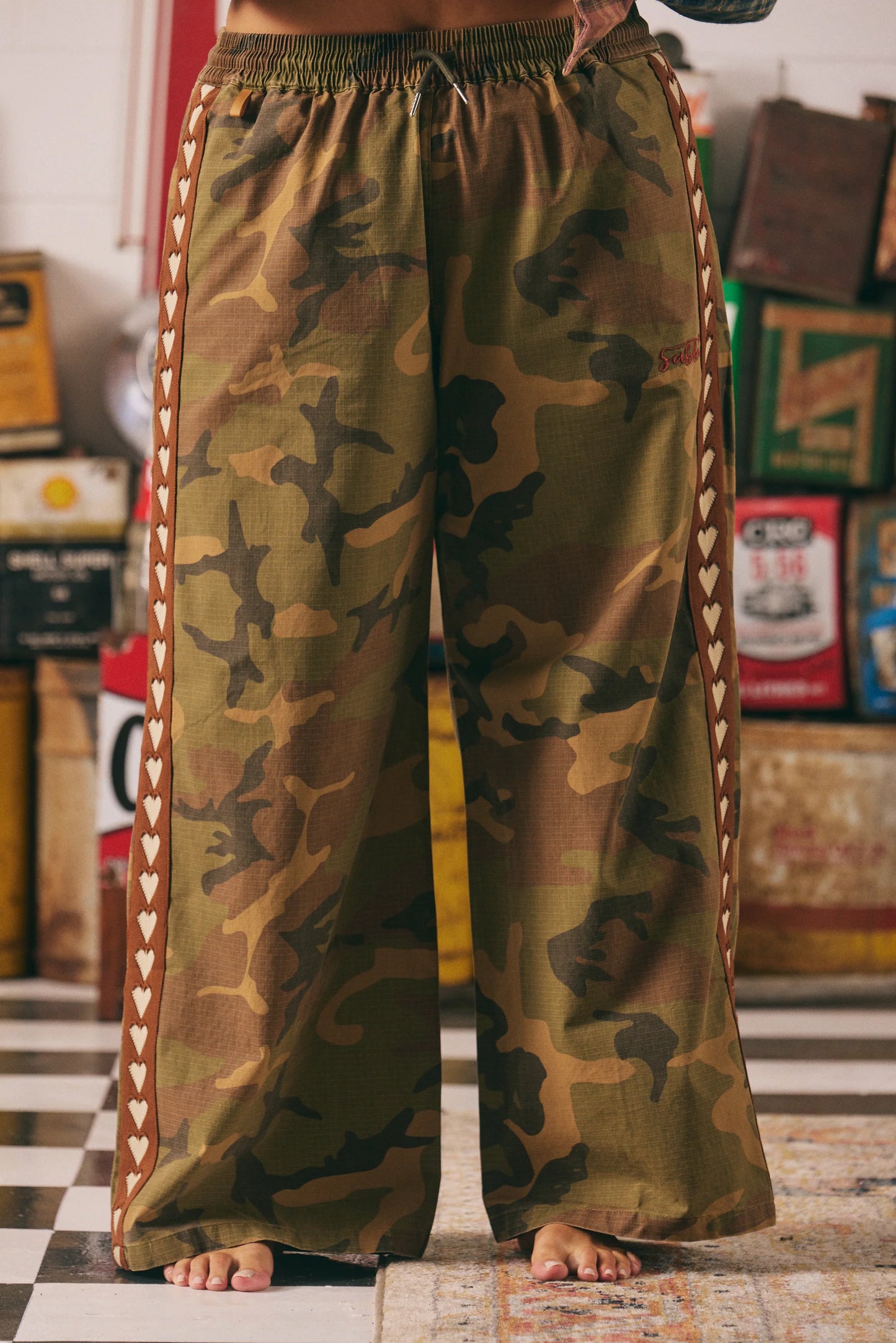 The Canvas Hearts Pants - Camo