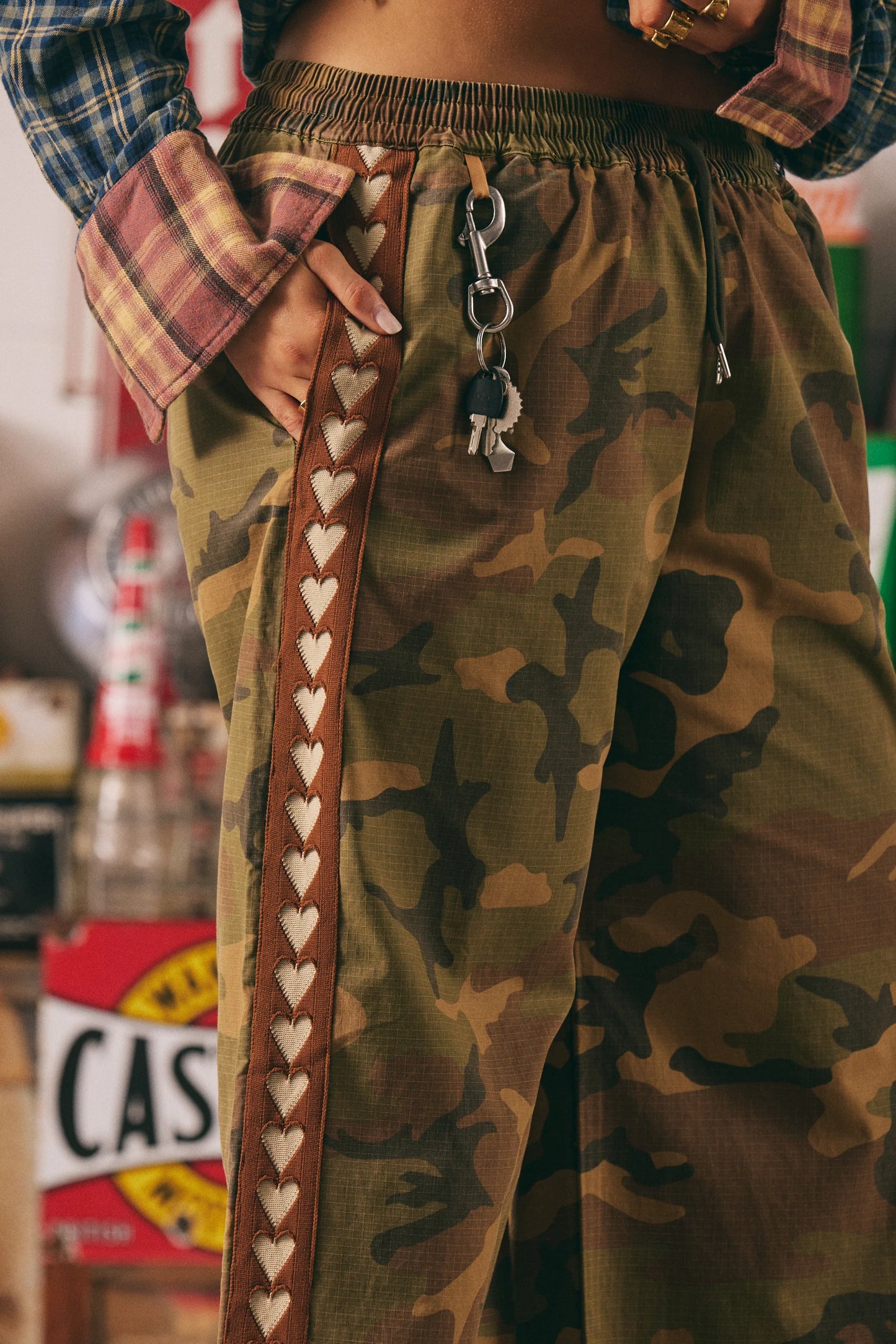 The Canvas Hearts Pants - Camo