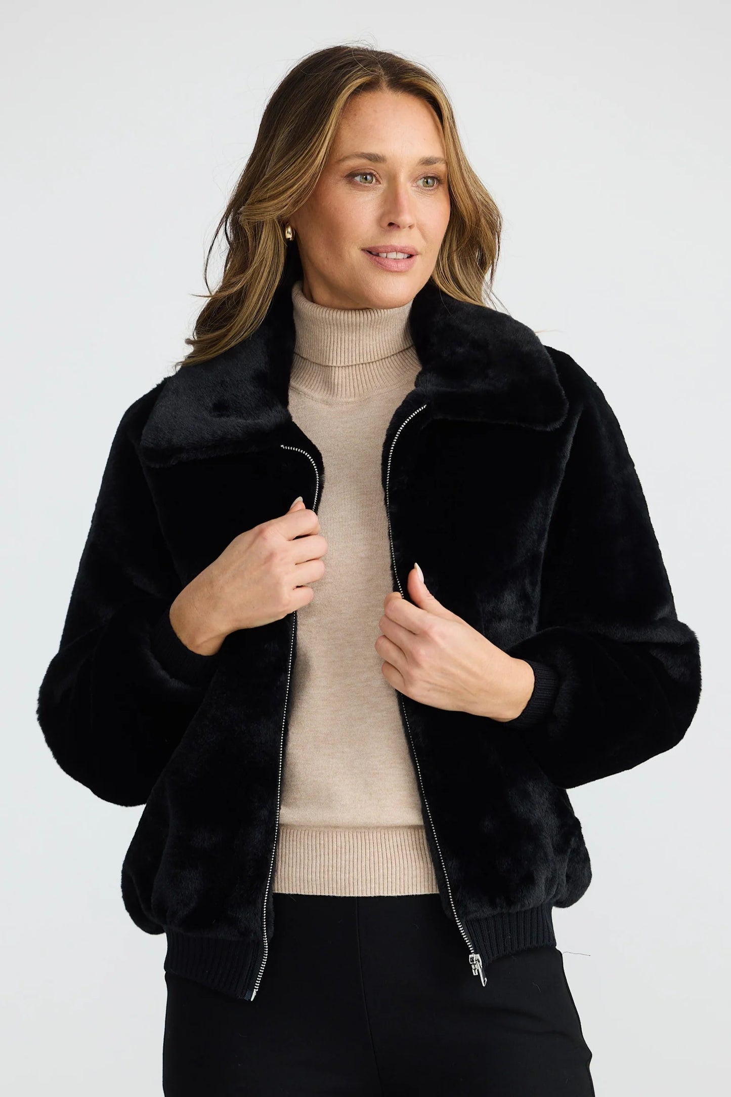 Celeste Bomber - Black